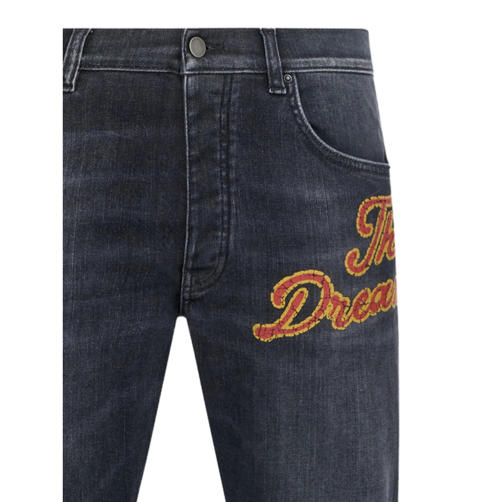 Amiri Grey Denim - Skinny Jeans Men AMIRI
