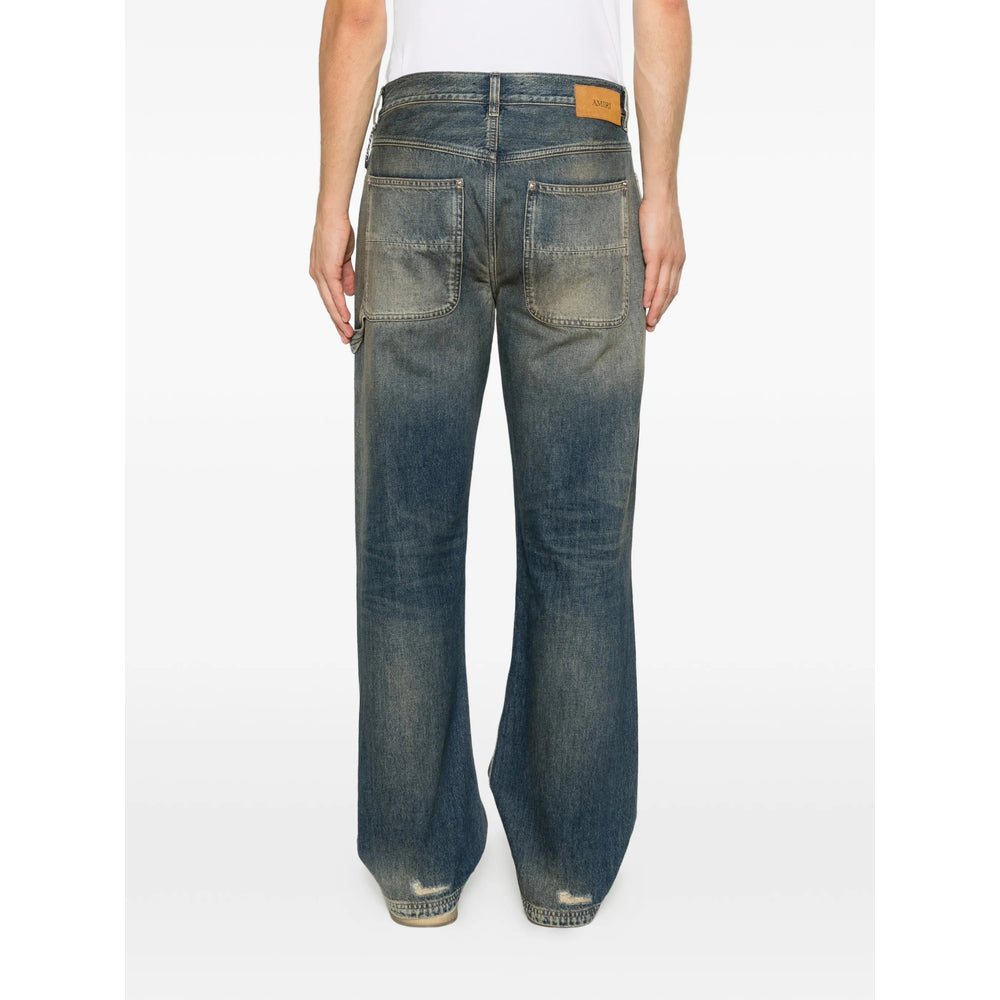Amiri Blue Denim - Loose-Fit Jeans Men AMIRI