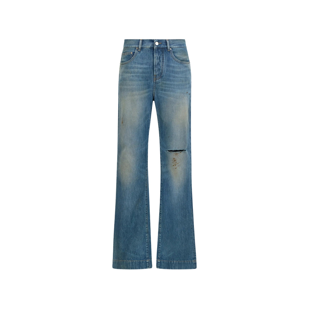 Amiri Blue Denim - Bootcut Jeans Men AMIRI