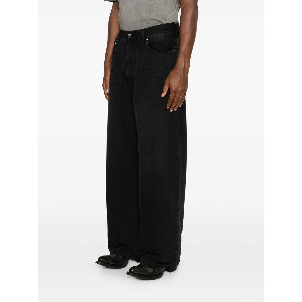 Amiri Black Denim - Wide-Leg Jeans Men AMIRI