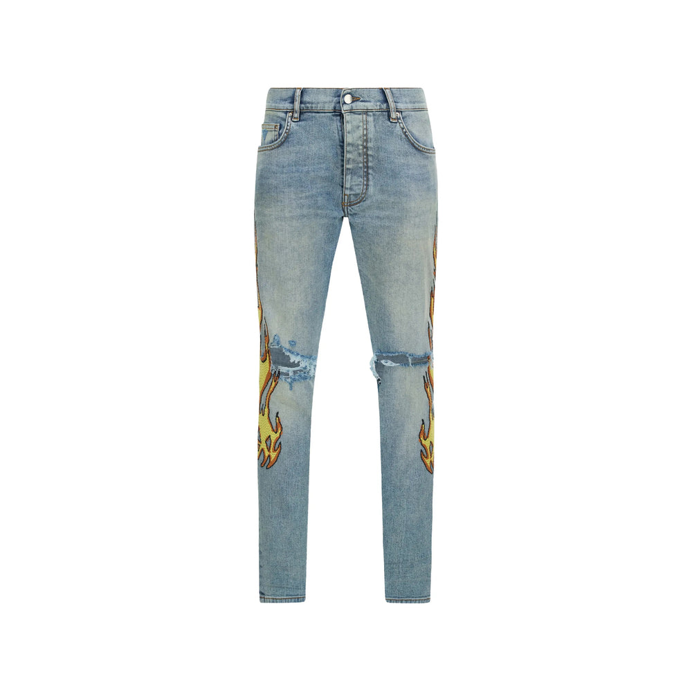 Amiri Blue Denim - Skinny Jeans Men AMIRI