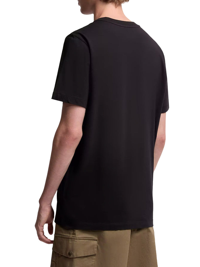 Moncler Men Cotton T-Shirt With Logo Patch (Set Of Three) MONCLER