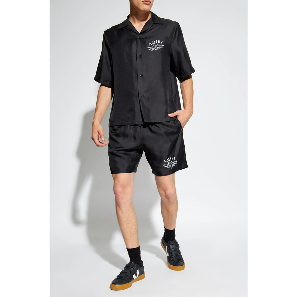 Amiri Black Shorts - Deck Shorts Men AMIRI