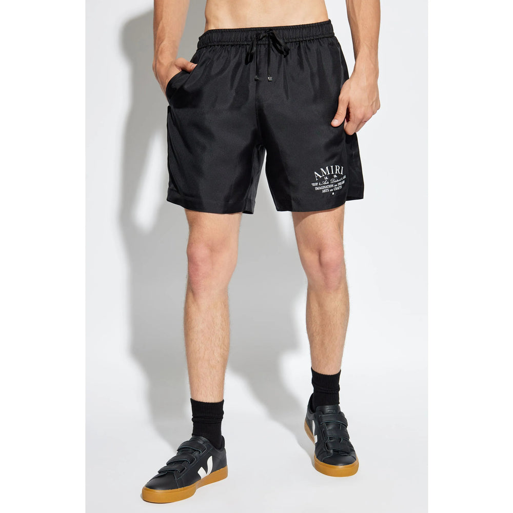 Amiri Black Shorts - Deck Shorts Men AMIRI