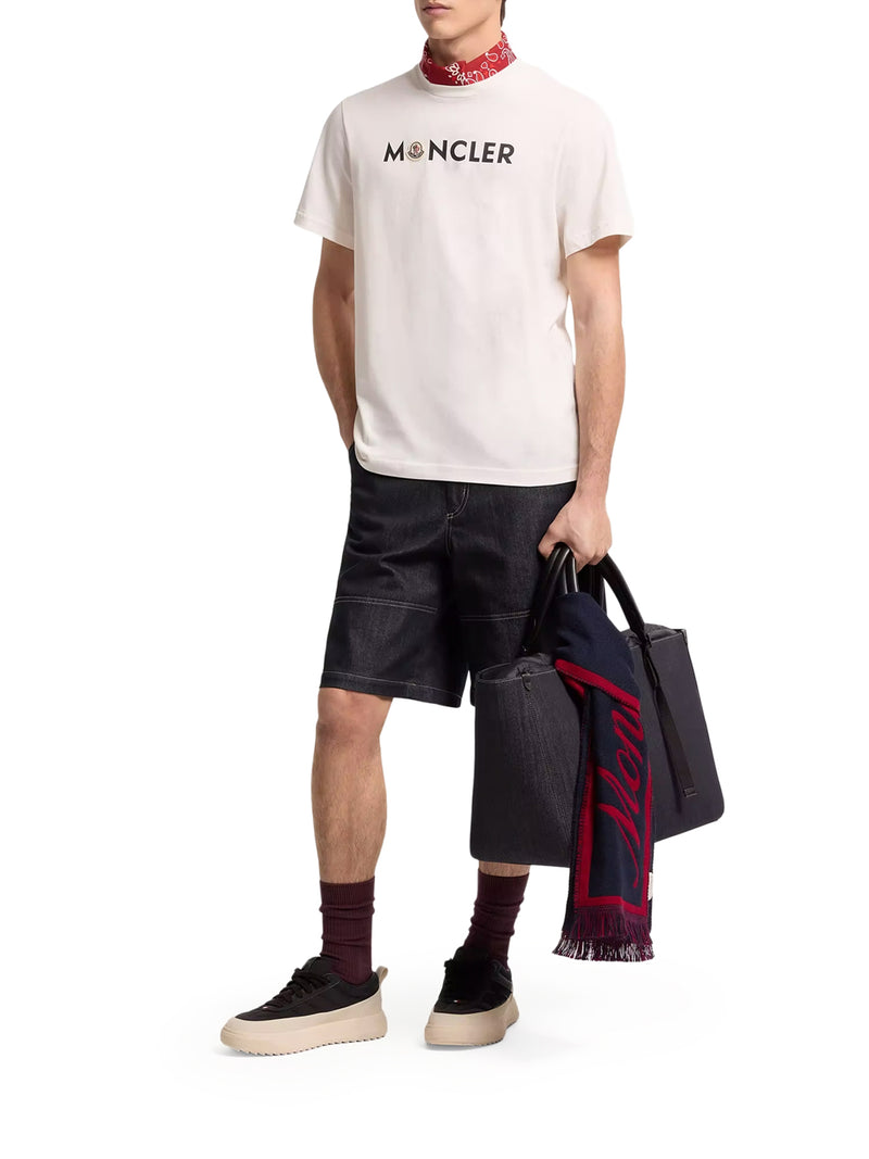 Moncler Men Cotton Logo T-Shirt MONCLER