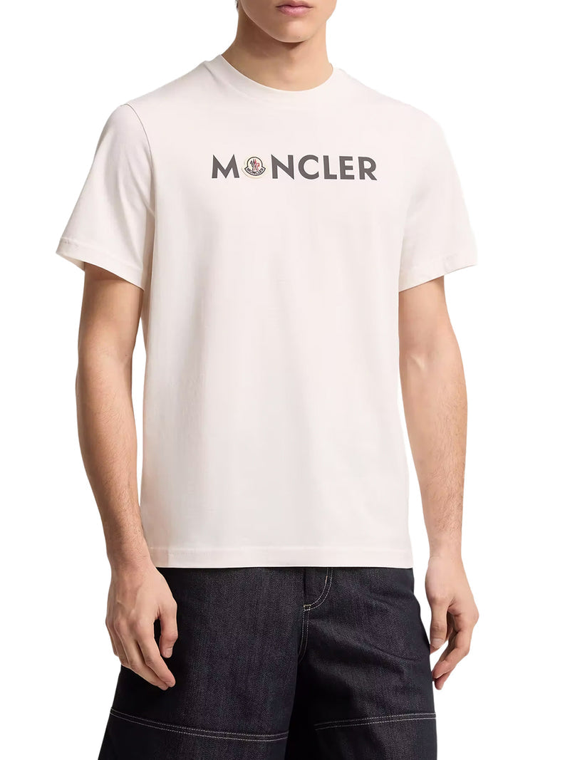 Moncler Men Cotton Logo T-Shirt MONCLER