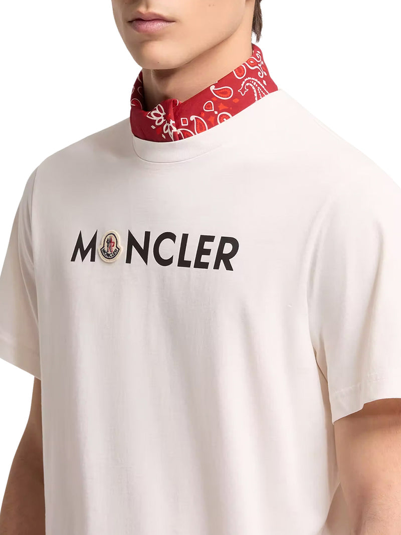 Moncler Men Cotton Logo T-Shirt MONCLER