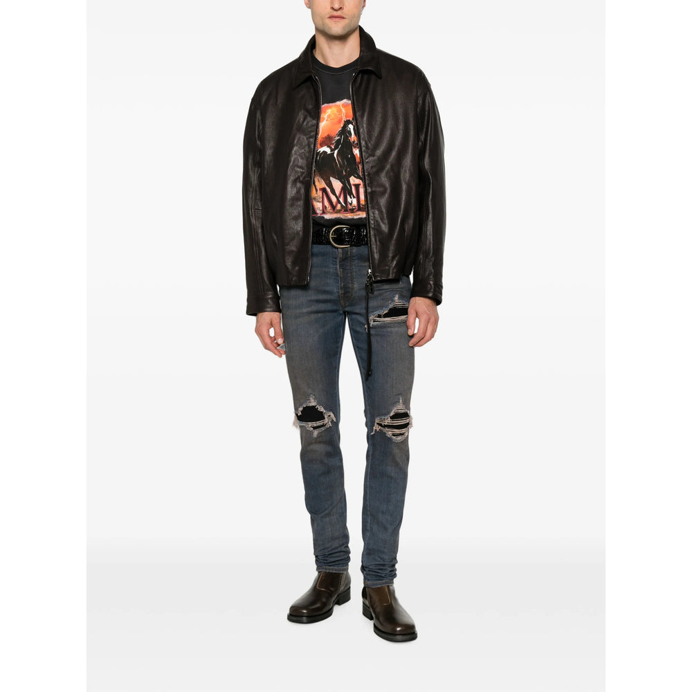 Amiri Blue Denim - Slim-Fit Jeans Men AMIRI