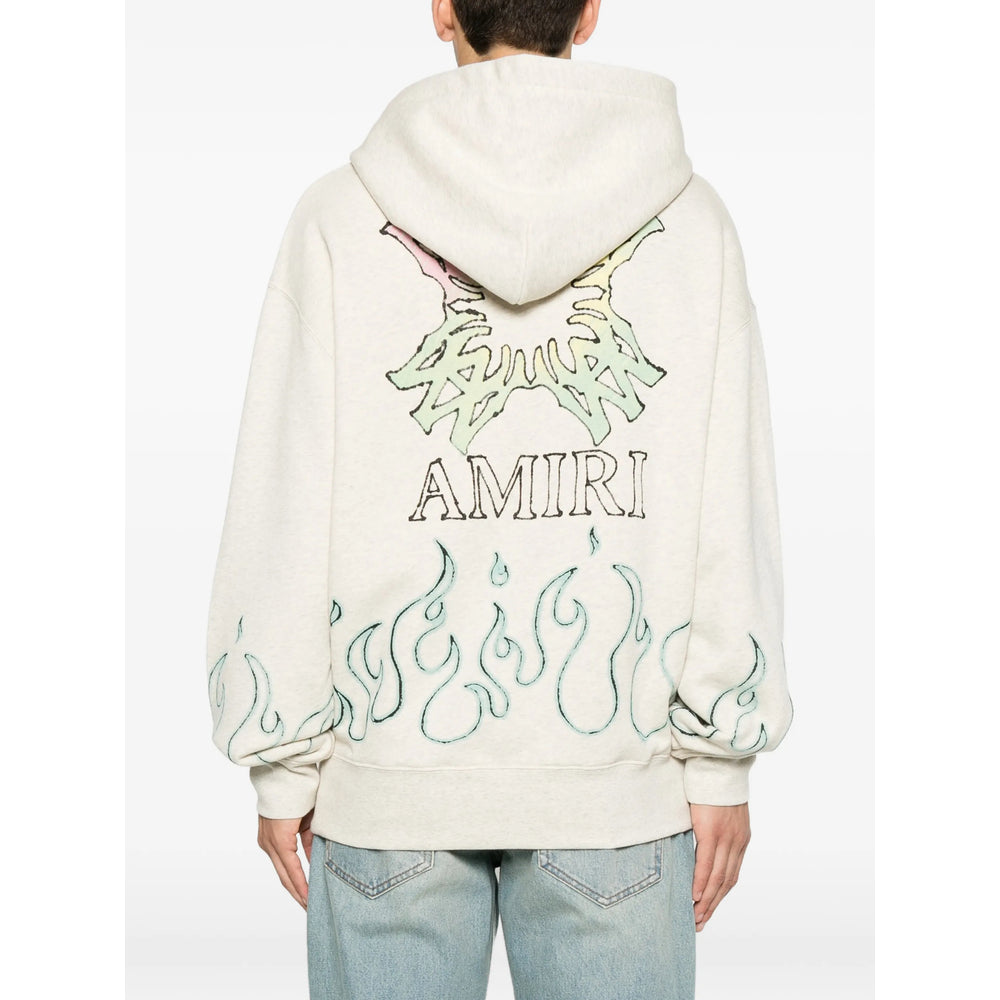 Amiri Neutrals Sweaters & Knitwear - Hoodies Men AMIRI