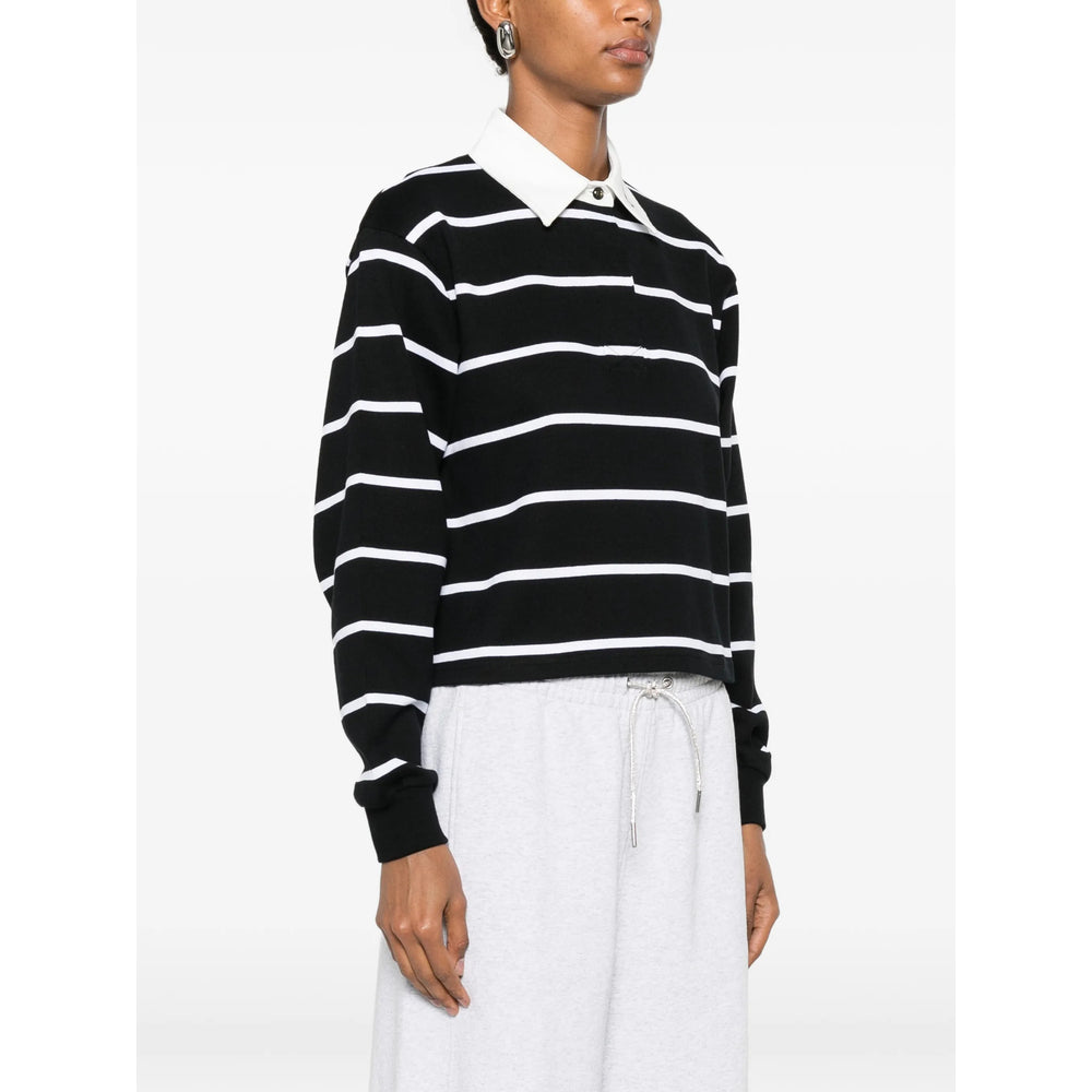 Amiri Black Tops - Polo Tops Women AMIRI