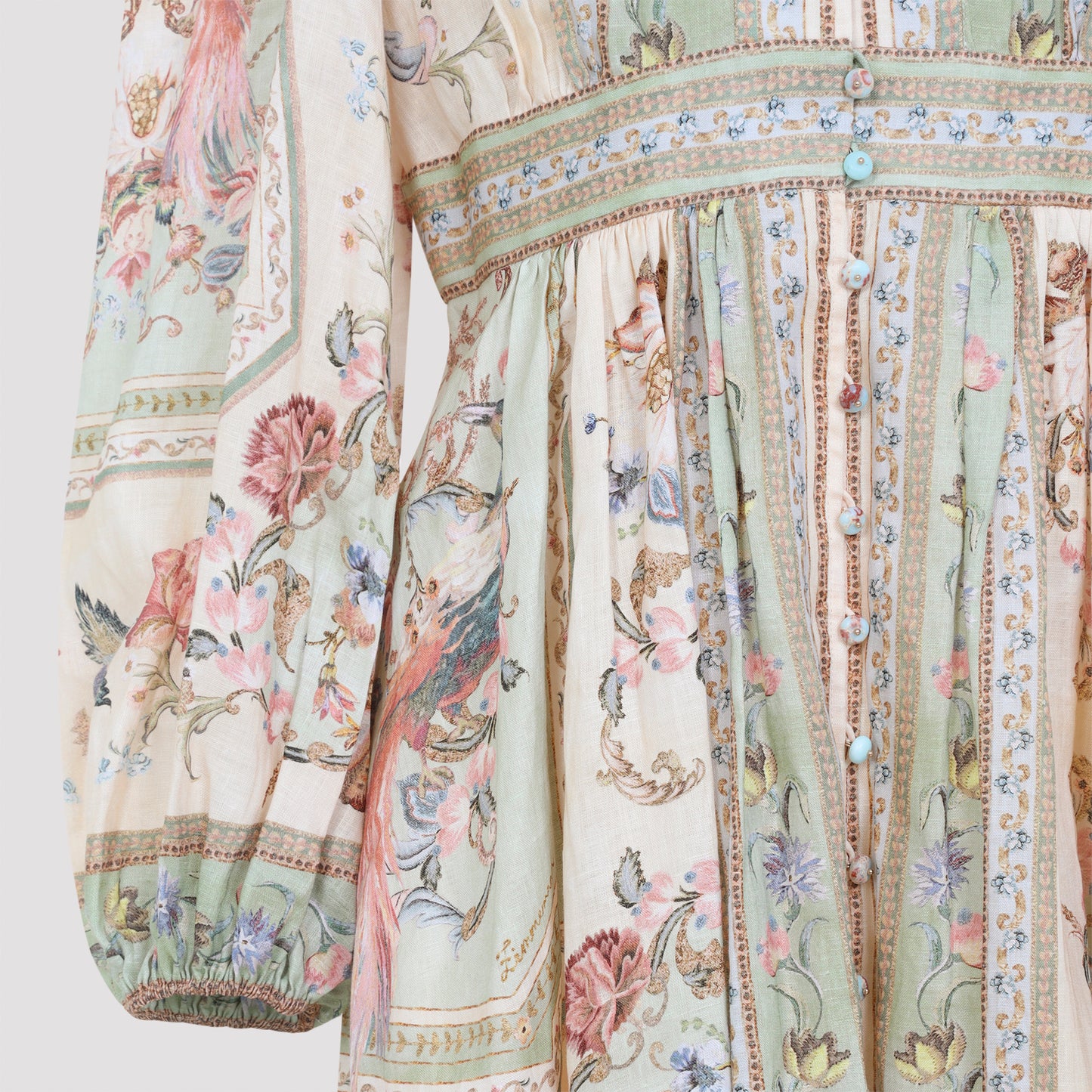Zimmermann Roselight Plunge Mini Dress Women ZIMMERMANN