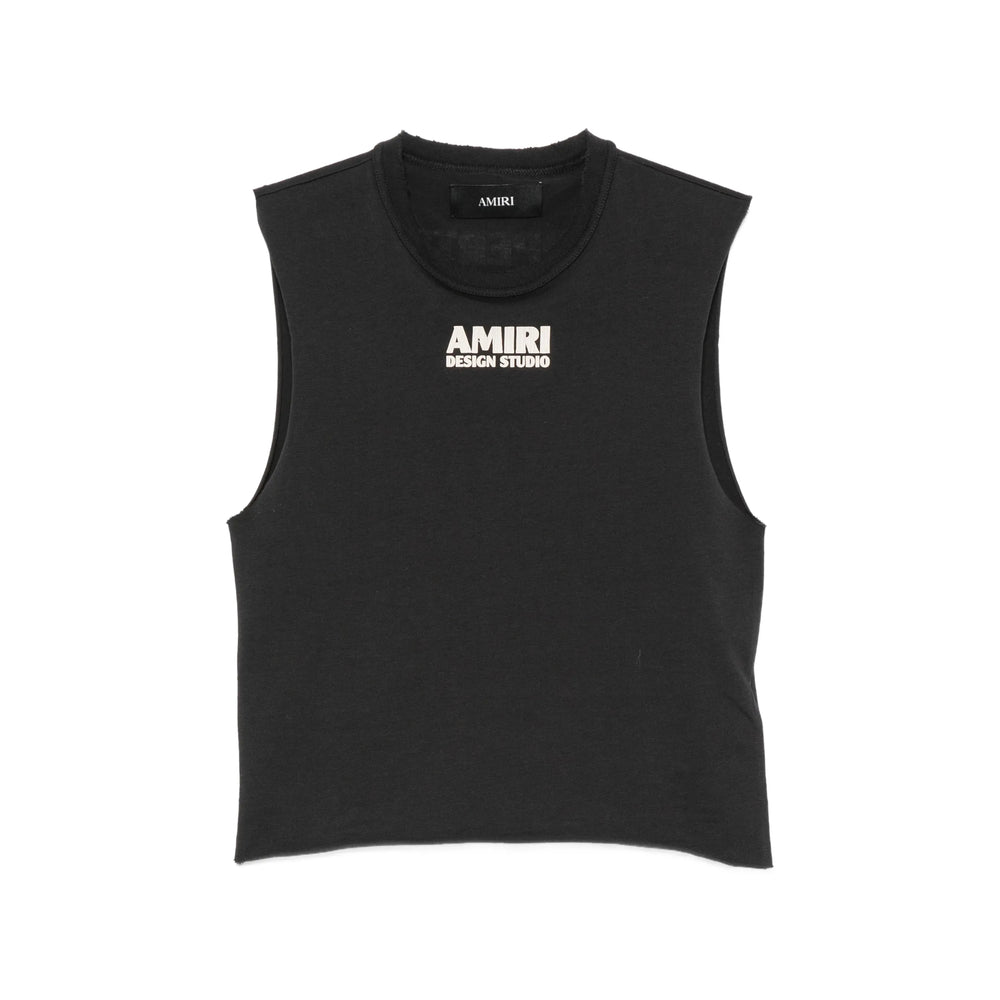 Amiri Black Tops - Vests & Tank Tops Women AMIRI