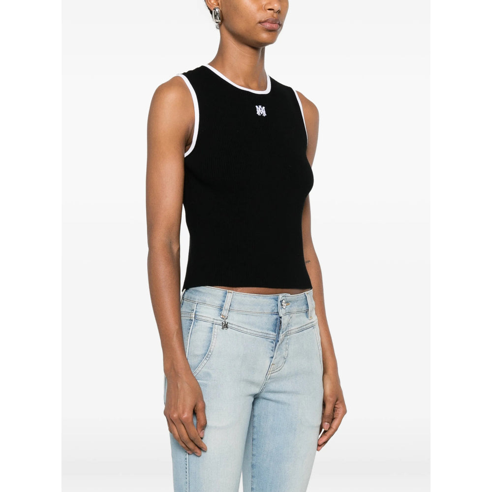 Amiri Black Tops - Vests & Tank Tops Women AMIRI