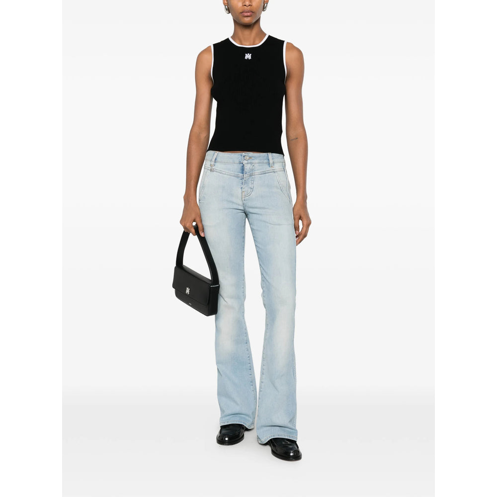 Amiri Black Tops - Vests & Tank Tops Women AMIRI