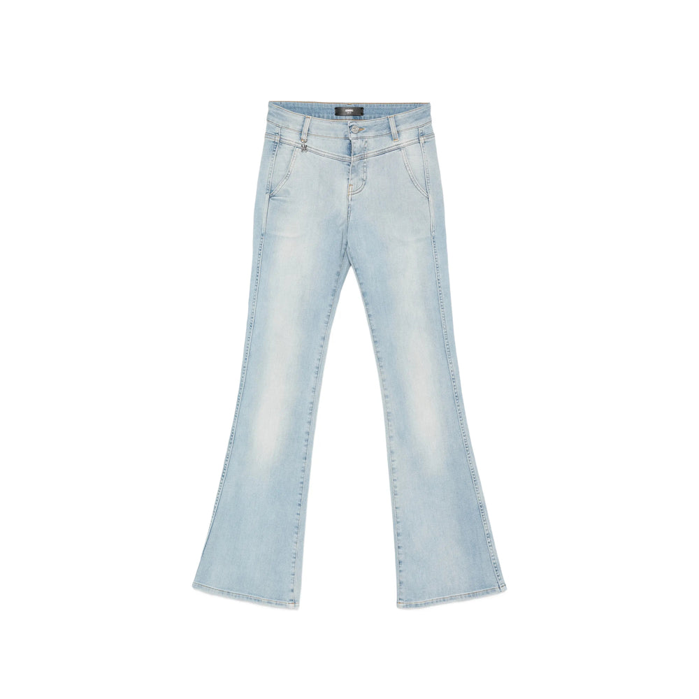 Amiri Blue Denim - Flared Jeans Women AMIRI
