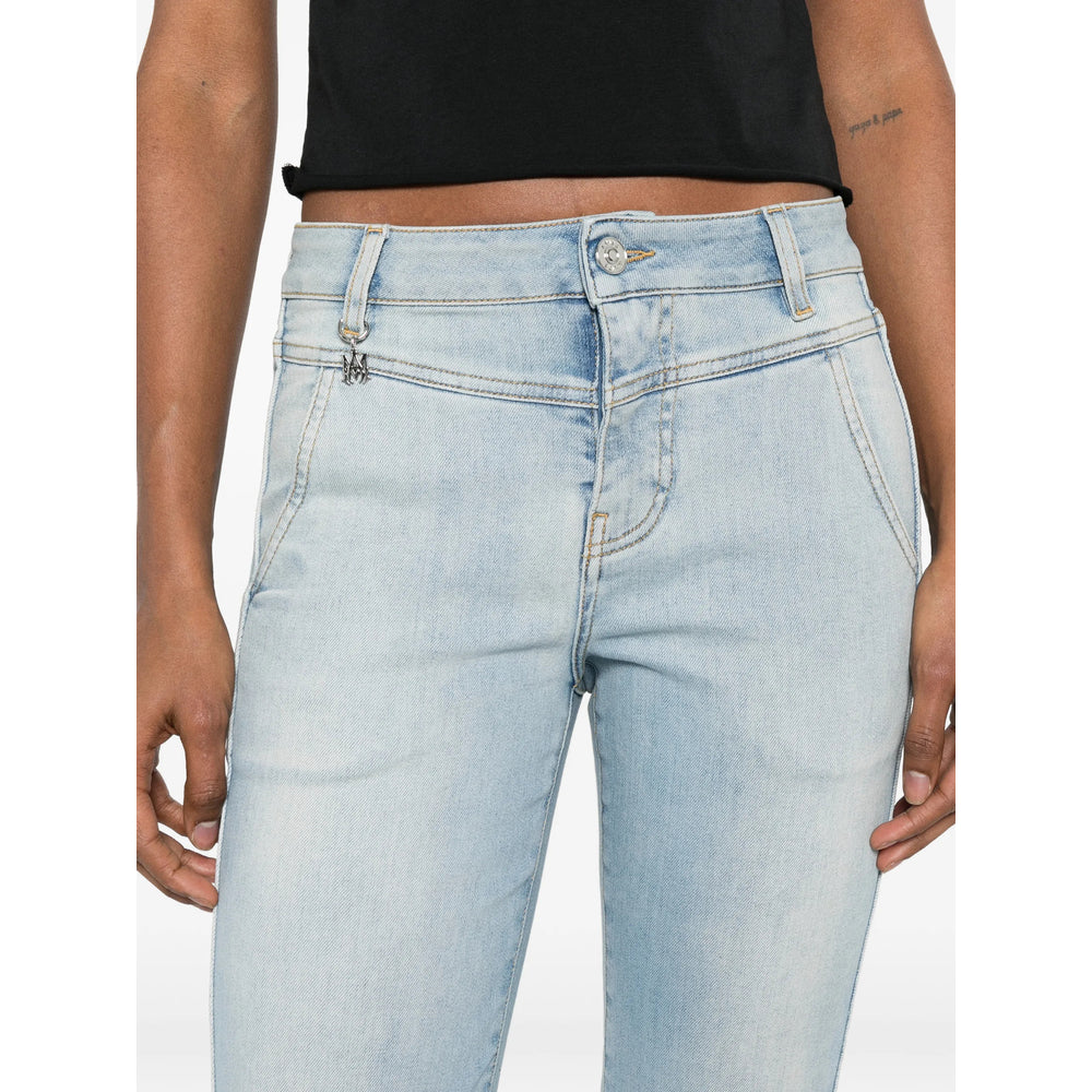 Amiri Blue Denim - Flared Jeans Women AMIRI