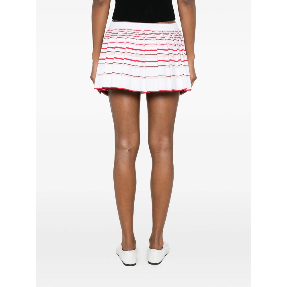 Amiri White Skirts - Pleated Skirts Women AMIRI