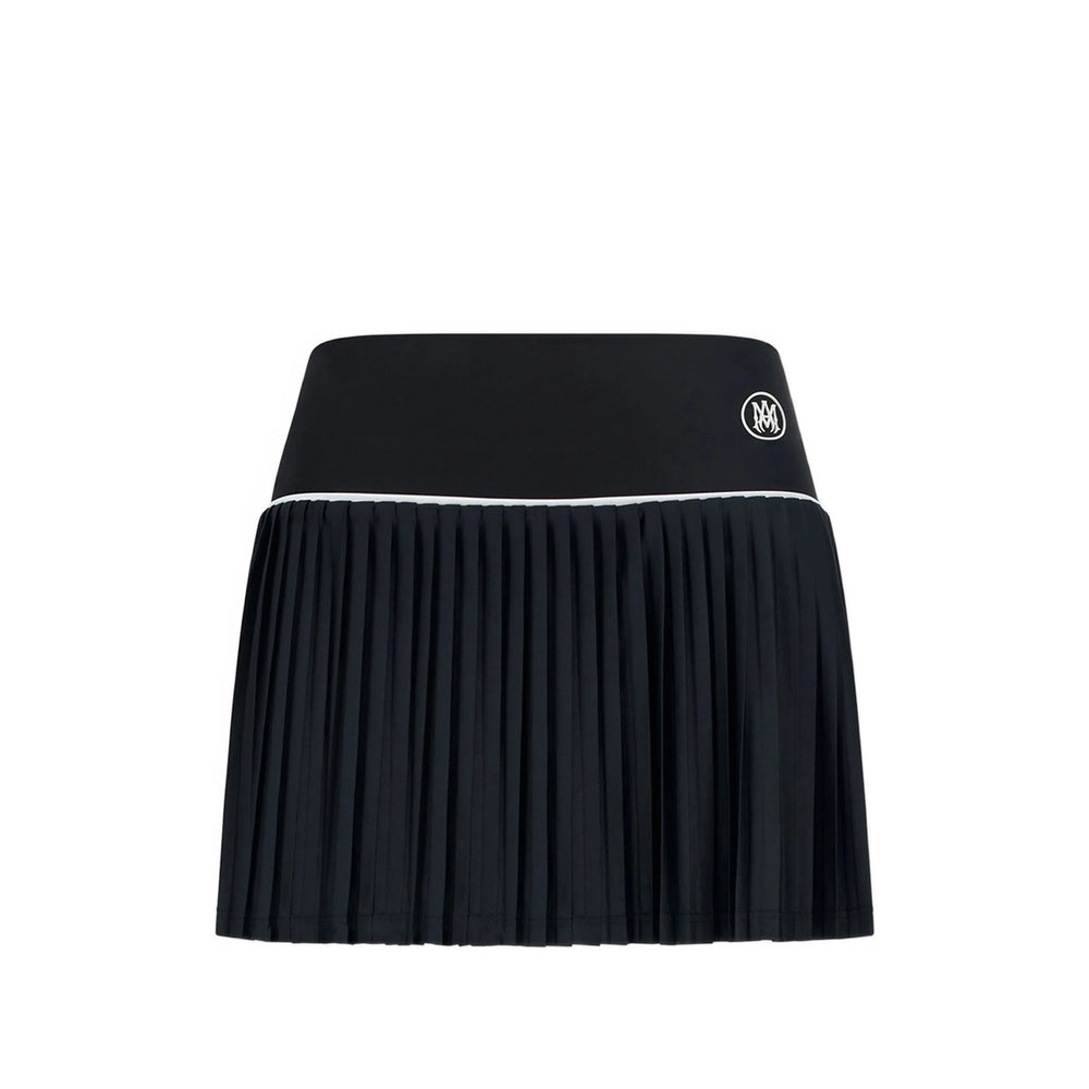 Amiri Black Skirts - Pleated Skirts Women AMIRI