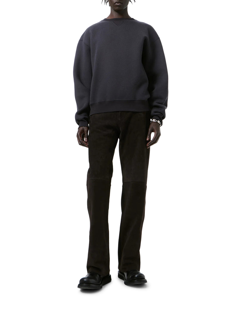 Our Legacy Men Perfect Sweatshirt In Black Bear Woolly Fleece OUR LEGACY