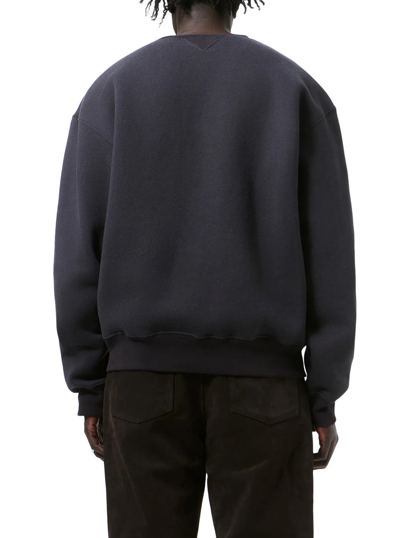 Our Legacy Men Perfect Sweatshirt In Black Bear Woolly Fleece OUR LEGACY