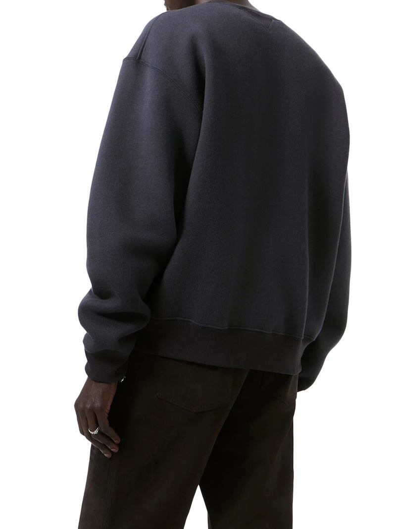 Our Legacy Men Perfect Sweatshirt In Black Bear Woolly Fleece OUR LEGACY