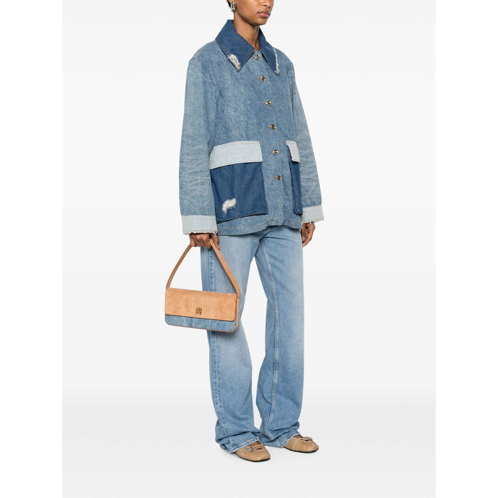 Amiri Brown Shoulder Bags Women AMIRI