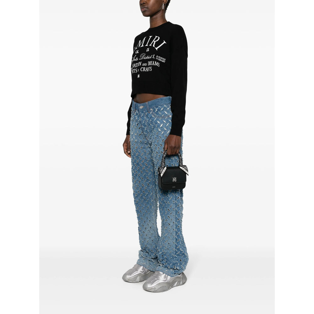 Amiri Black Satchels & Cross Body Bags Women AMIRI