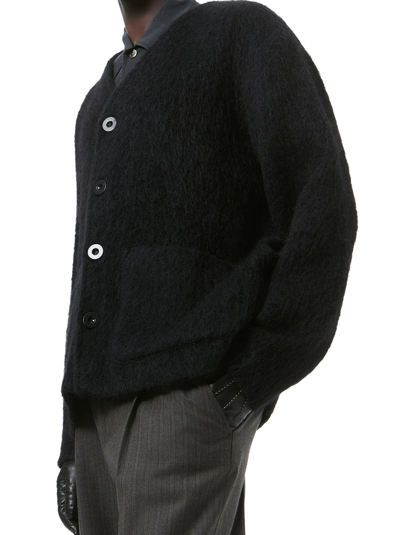 Our Legacy Men Mohair Wool Cardigan OUR LEGACY