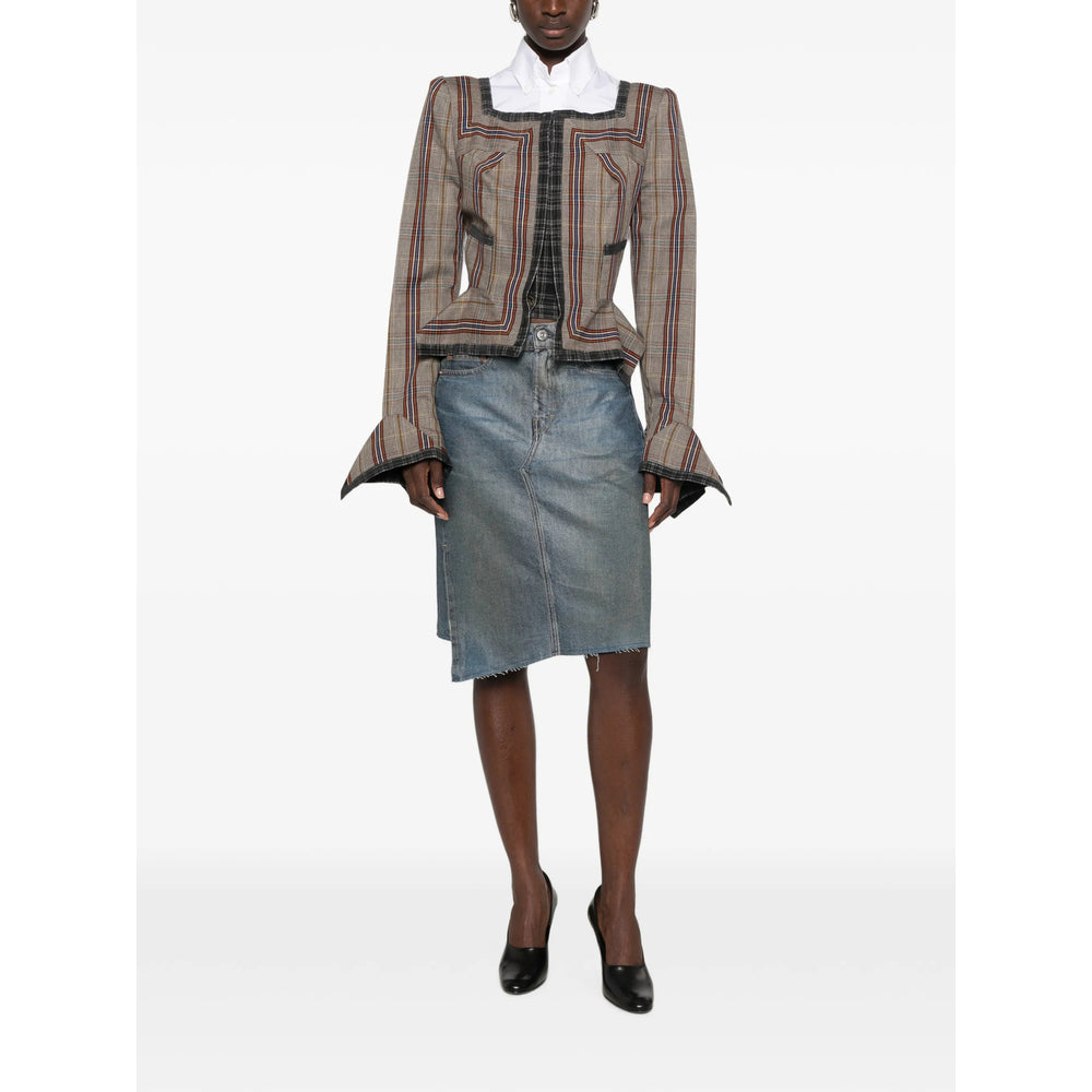 Vivienne Westwood Grey Jackets - Tweed Jackets Women VIVIENNE WESTWOOD