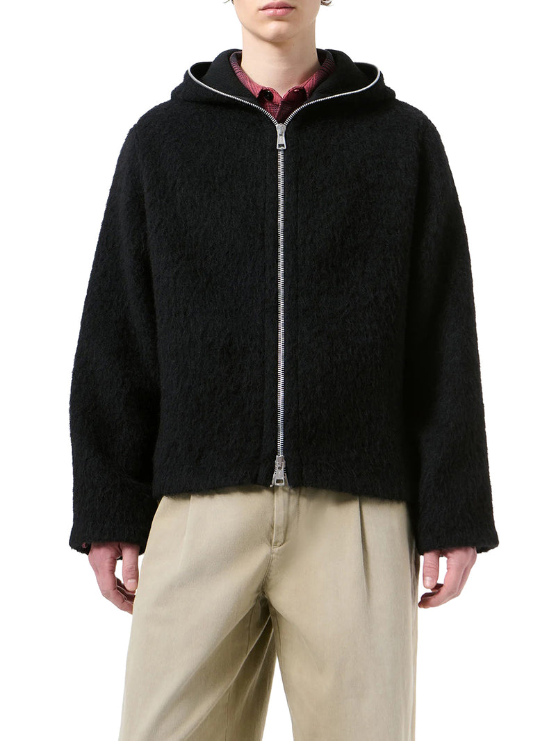 Our Legacy Men Our Legacy Men Full Zip Wool Hoodie OUR LEGACY