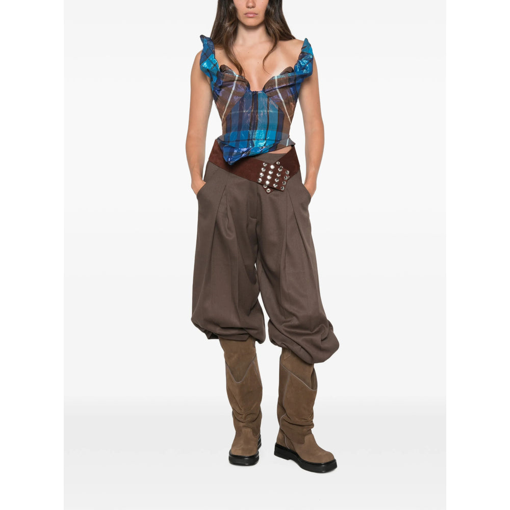 Vivienne Westwood Blue Tops - Vests & Tank Tops Women VIVIENNE WESTWOOD