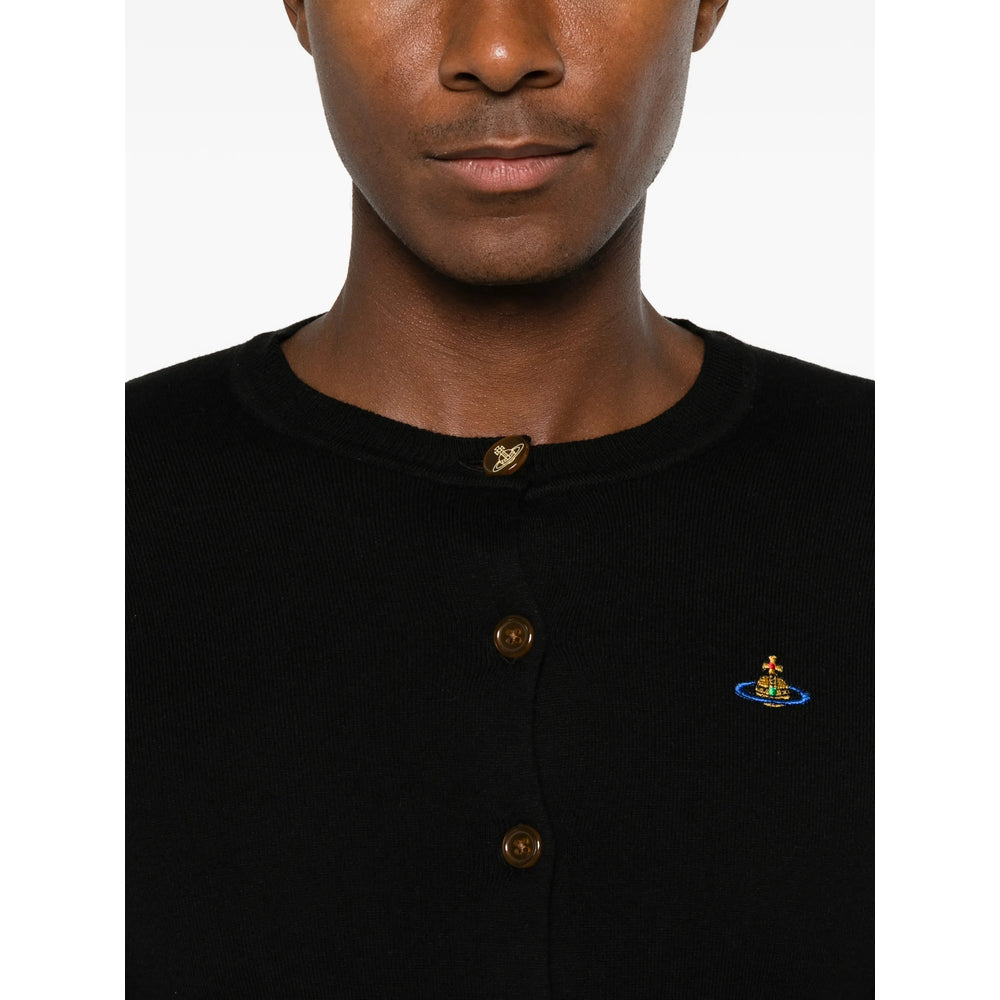 Vivienne Westwood Black Sweaters & Knitwear - Cardigans Men VIVIENNE WESTWOOD