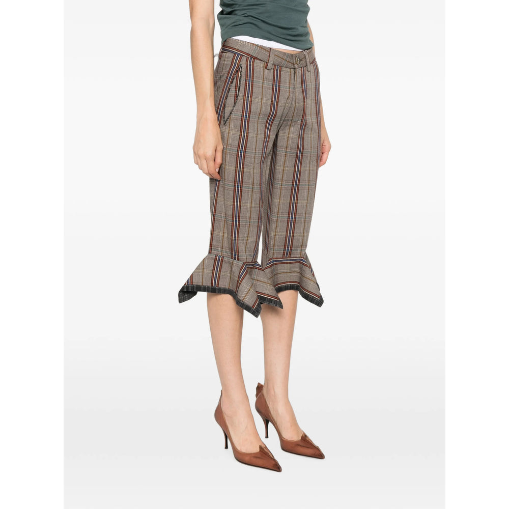 Vivienne Westwood Neutrals Trousers - Cropped Trousers Women VIVIENNE WESTWOOD