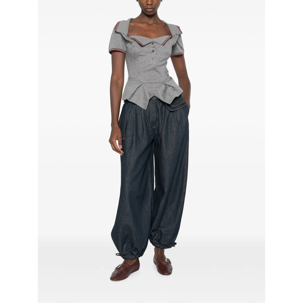 Vivienne Westwood Grey Tops - Blouses Women VIVIENNE WESTWOOD