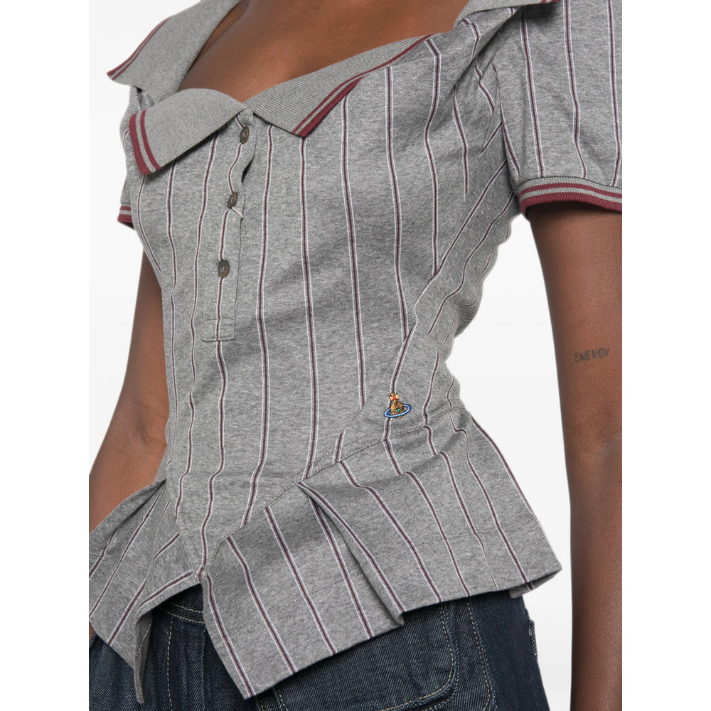 Vivienne Westwood Grey Tops - Blouses Women VIVIENNE WESTWOOD