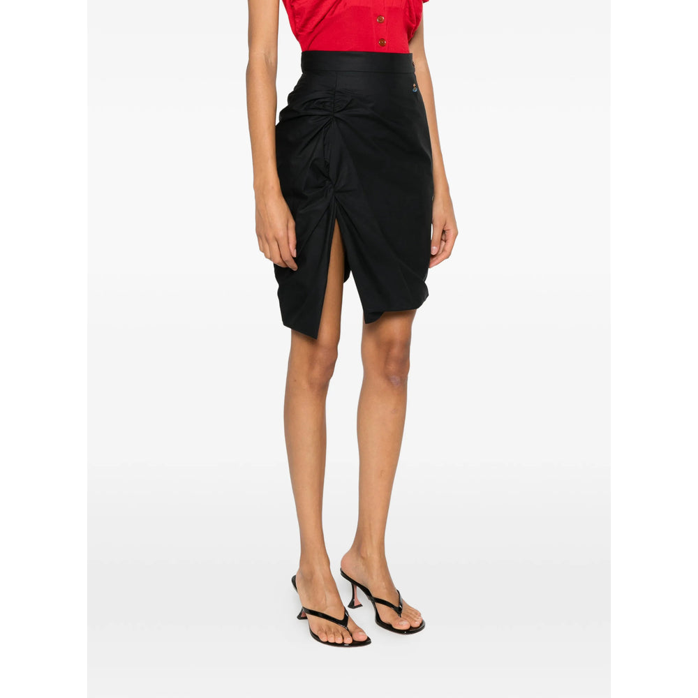 Vivienne Westwood Black Skirts - Asymmetric & Draped Skirts Women VIVIENNE WESTWOOD