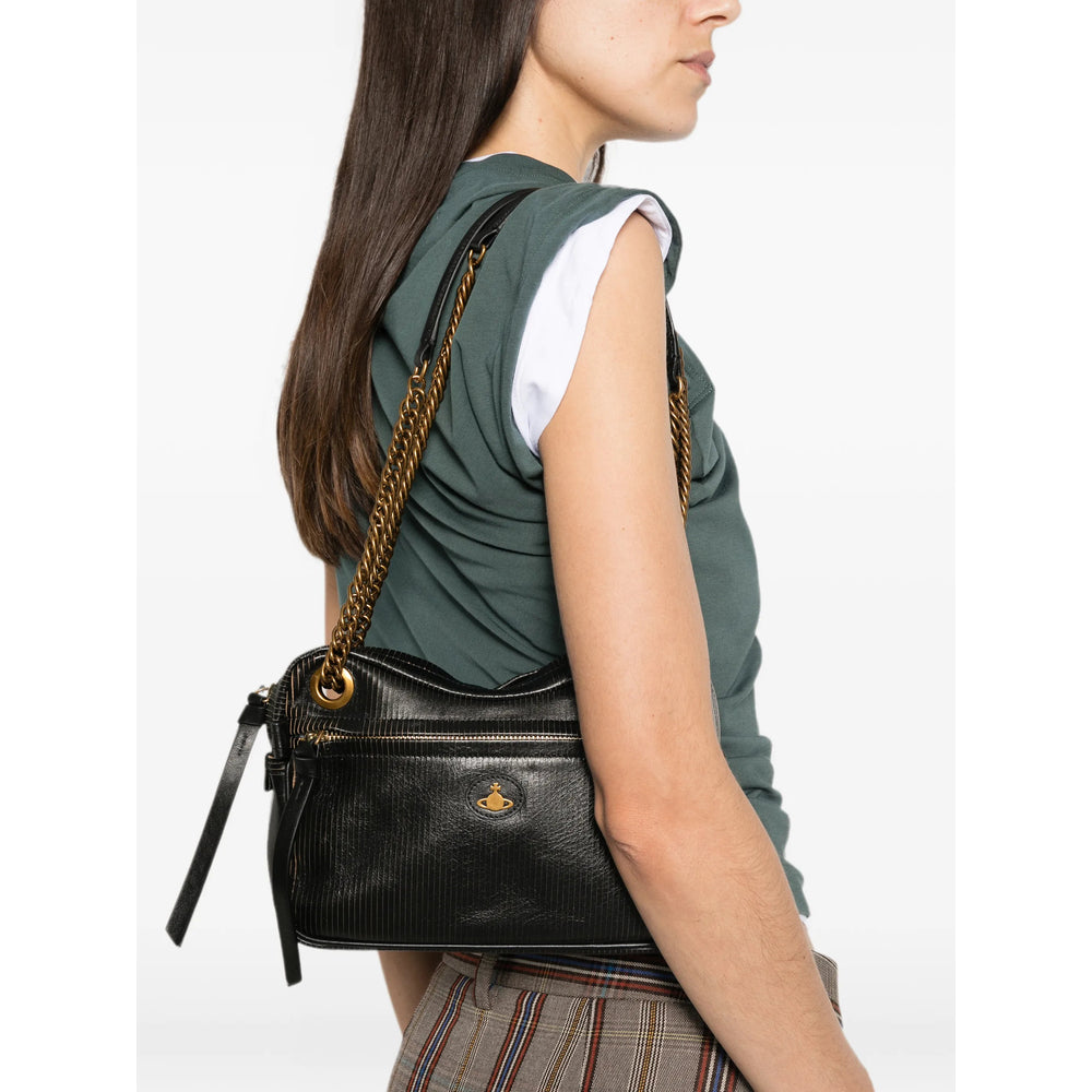 Vivienne Westwood Black Shoulder Bags Women VIVIENNE WESTWOOD