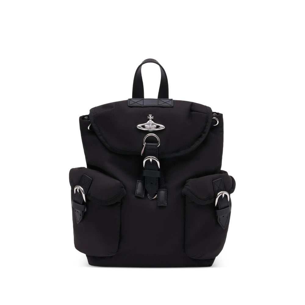 Vivienne Westwood Black Backpacks Men VIVIENNE WESTWOOD
