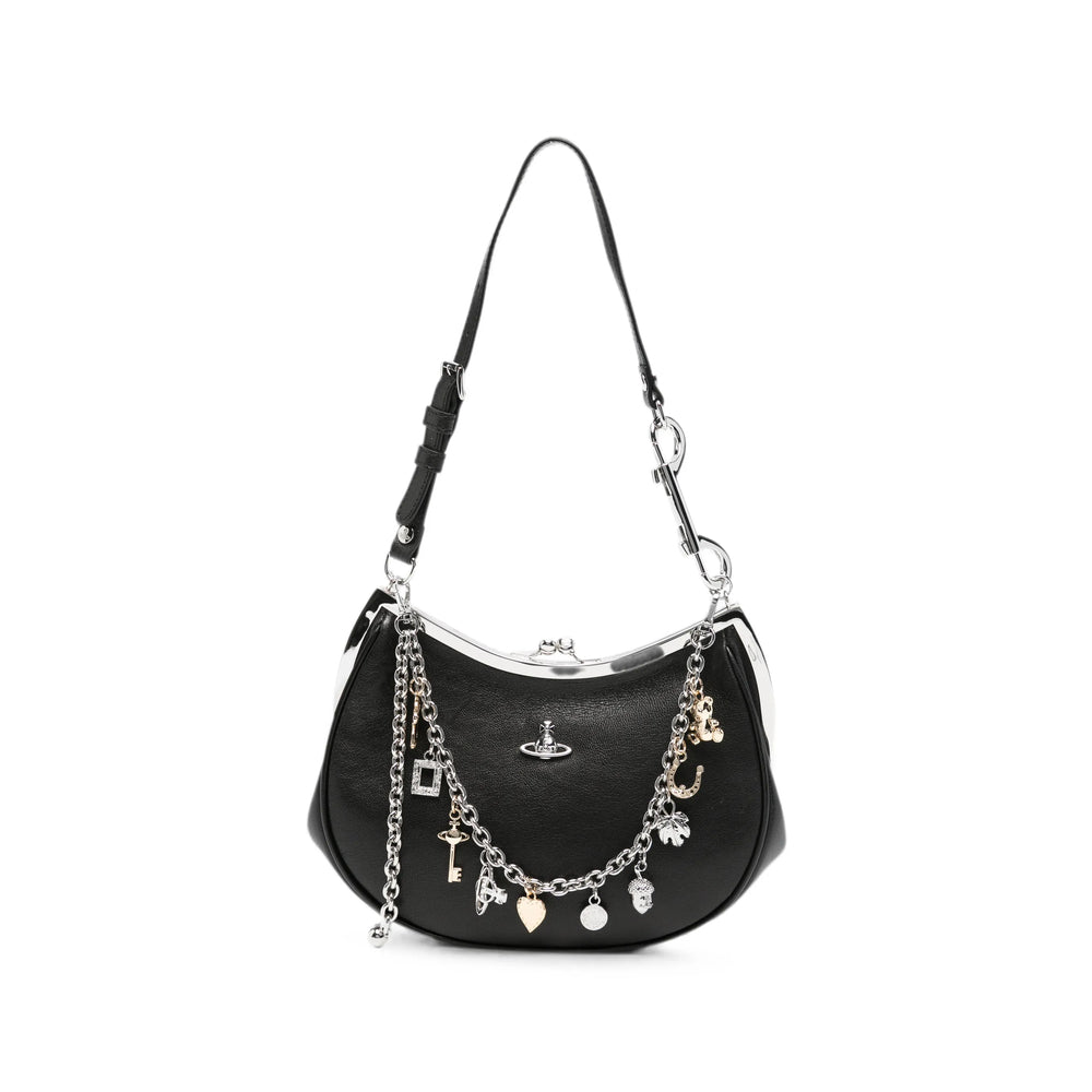 Vivienne Westwood Black Shoulder Bags Women VIVIENNE WESTWOOD