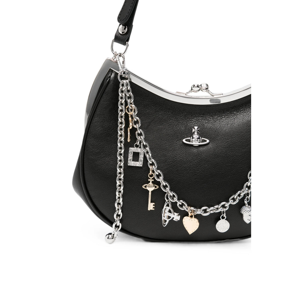 Vivienne Westwood Black Shoulder Bags Women VIVIENNE WESTWOOD