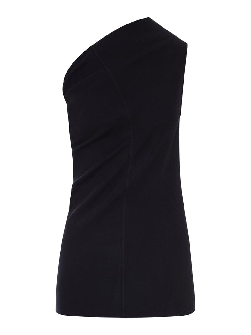 Rick Owens Women Athena One-Shoulder T Top With Shaped Seams RICK OWENS