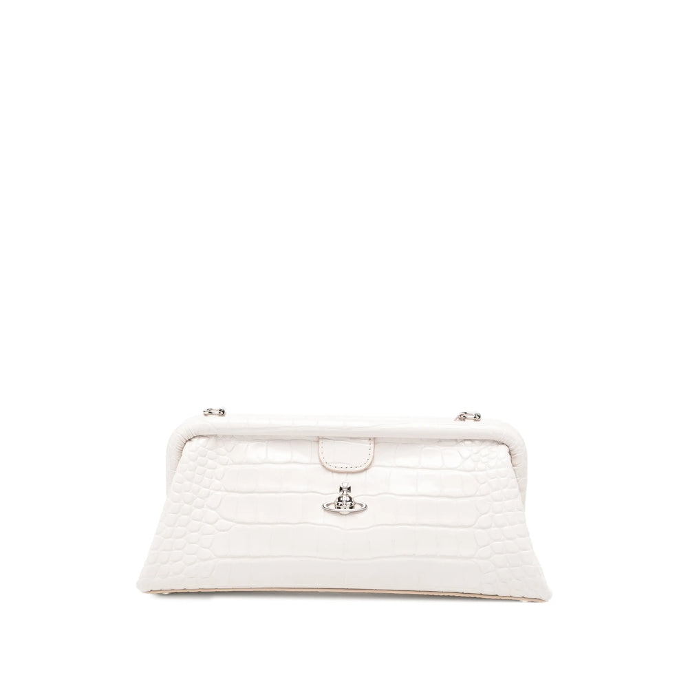 Vivienne Westwood Neutrals Clutch Bags Women VIVIENNE WESTWOOD