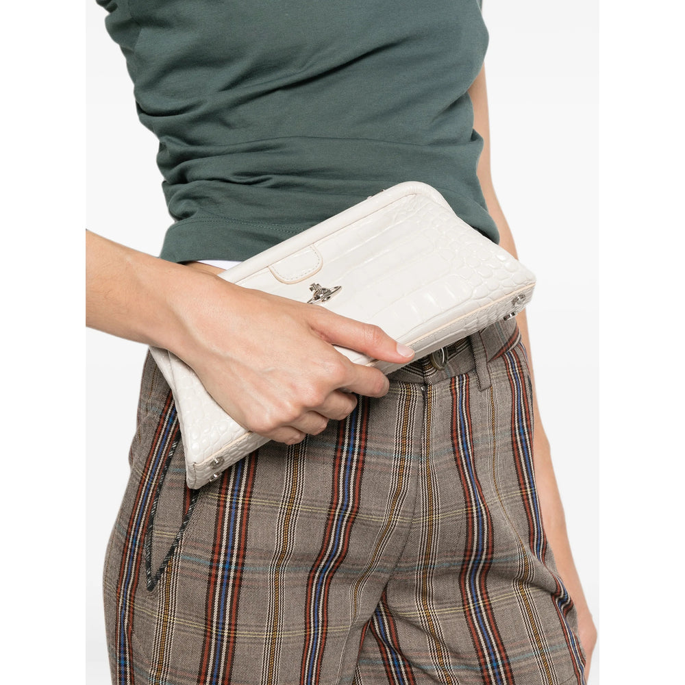 Vivienne Westwood Neutrals Clutch Bags Women VIVIENNE WESTWOOD