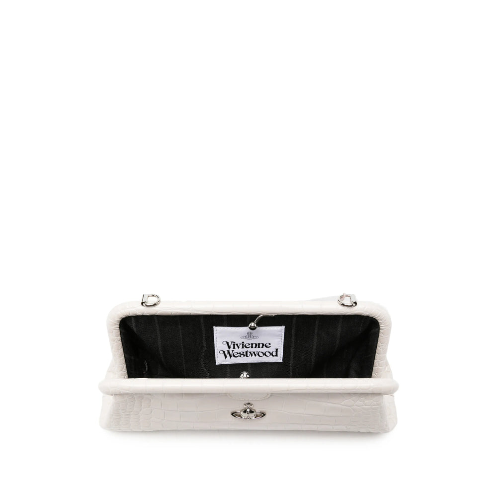 Vivienne Westwood Neutrals Clutch Bags Women VIVIENNE WESTWOOD