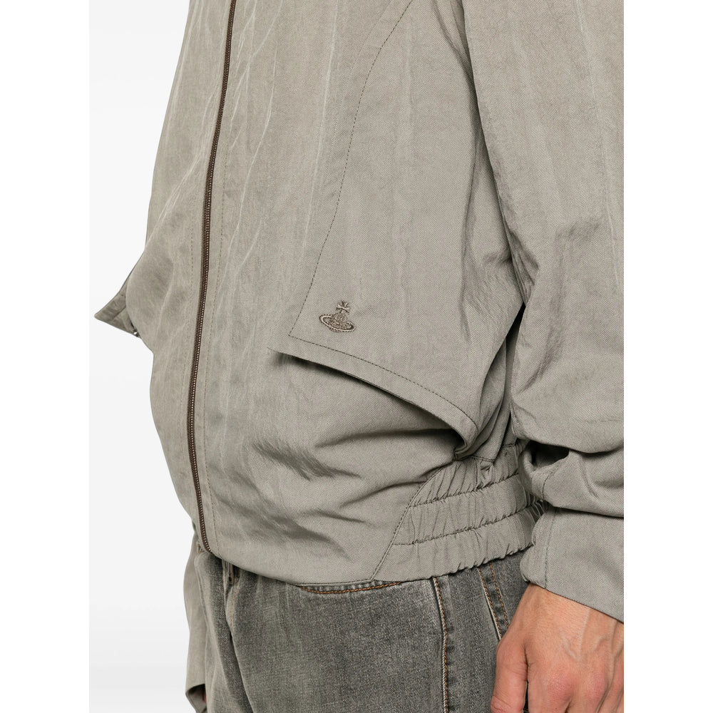 Vivienne Westwood Grey Jackets - Lightweight Jackets Men VIVIENNE WESTWOOD