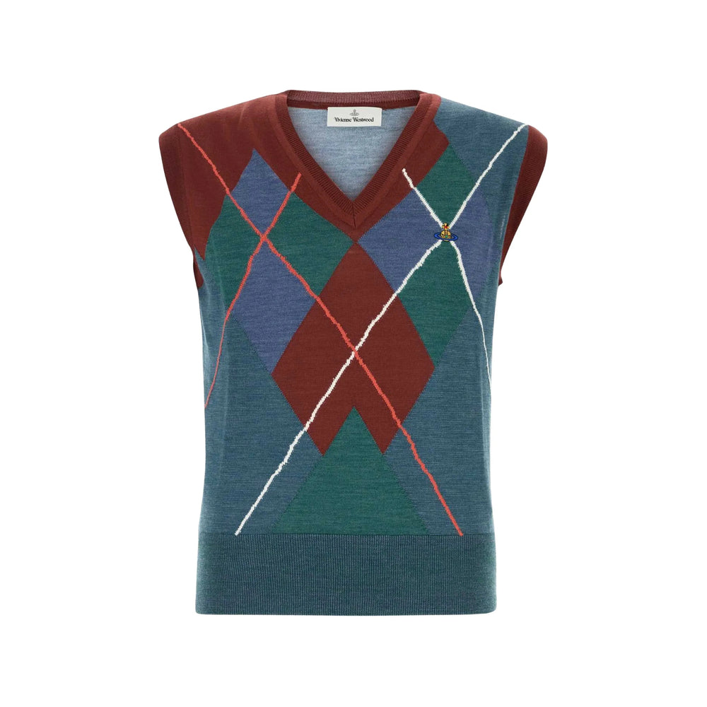 Vivienne Westwood Blue Sweaters & Knitwear - Jumpers Men VIVIENNE WESTWOOD