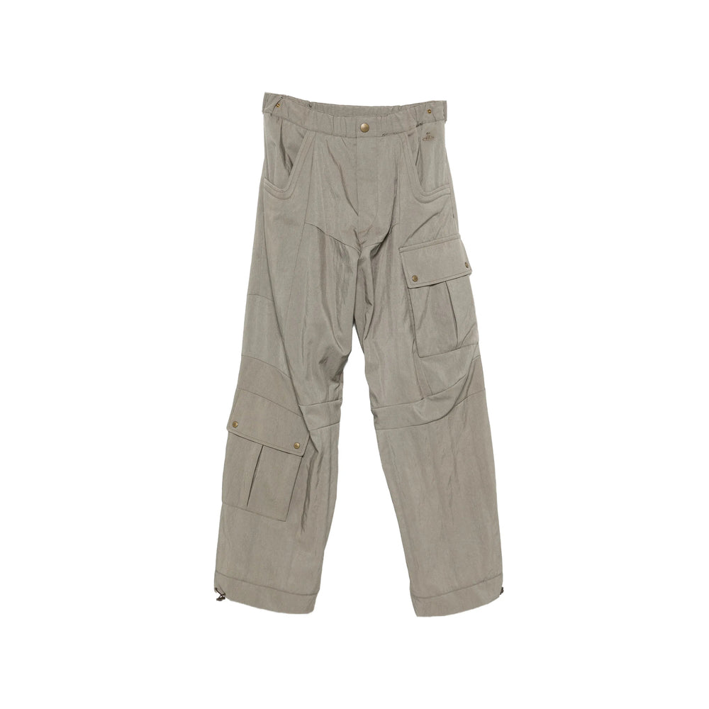 Vivienne Westwood Grey Trousers - Wide-Leg Trousers Men VIVIENNE WESTWOOD