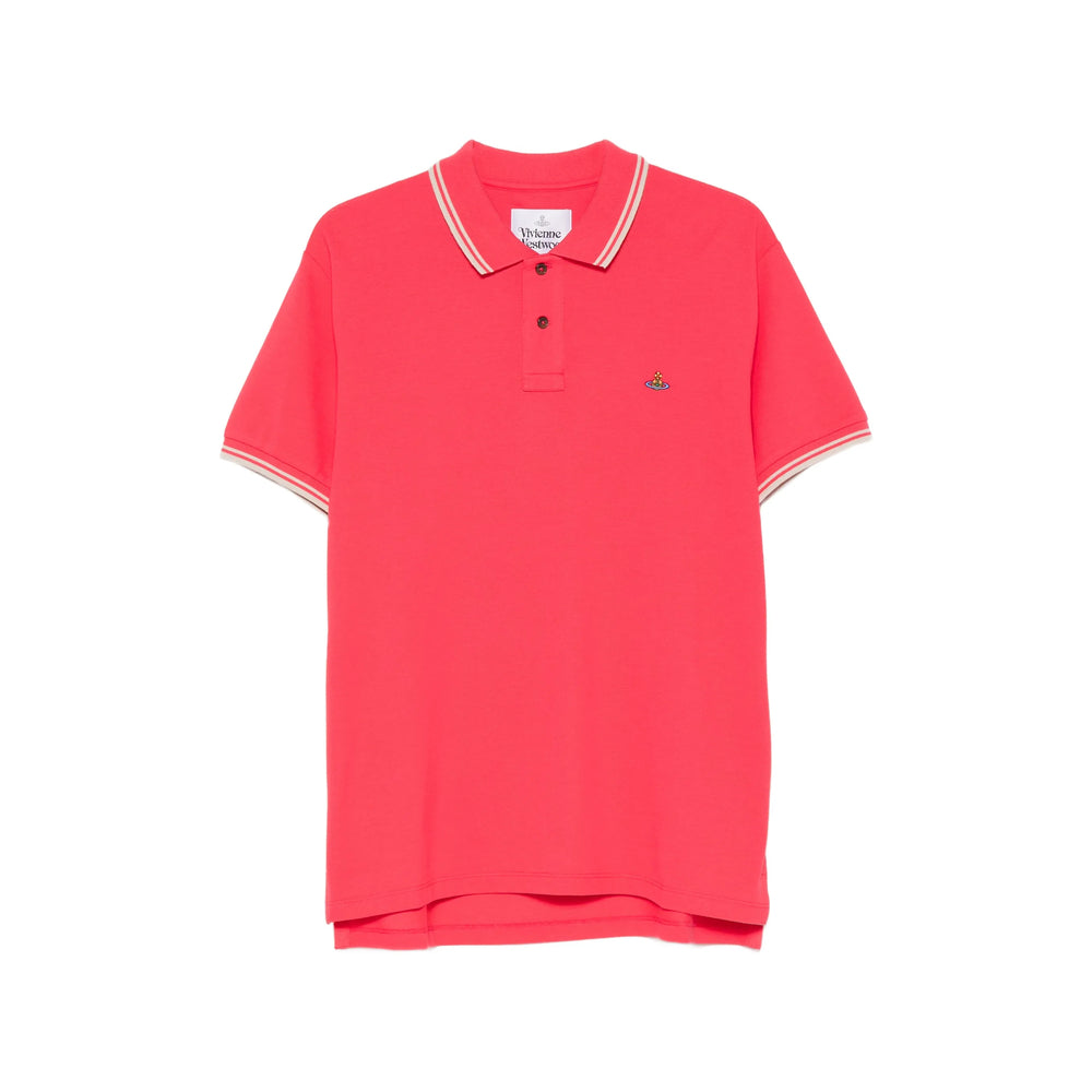 Vivienne Westwood Pink Polo Shirts Men VIVIENNE WESTWOOD