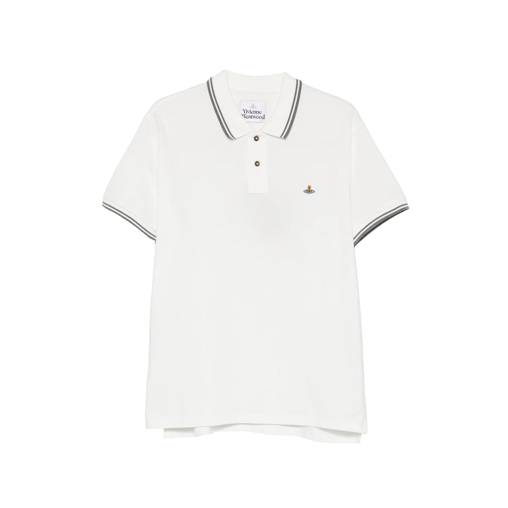 Vivienne Westwood White Polo Shirts Men VIVIENNE WESTWOOD