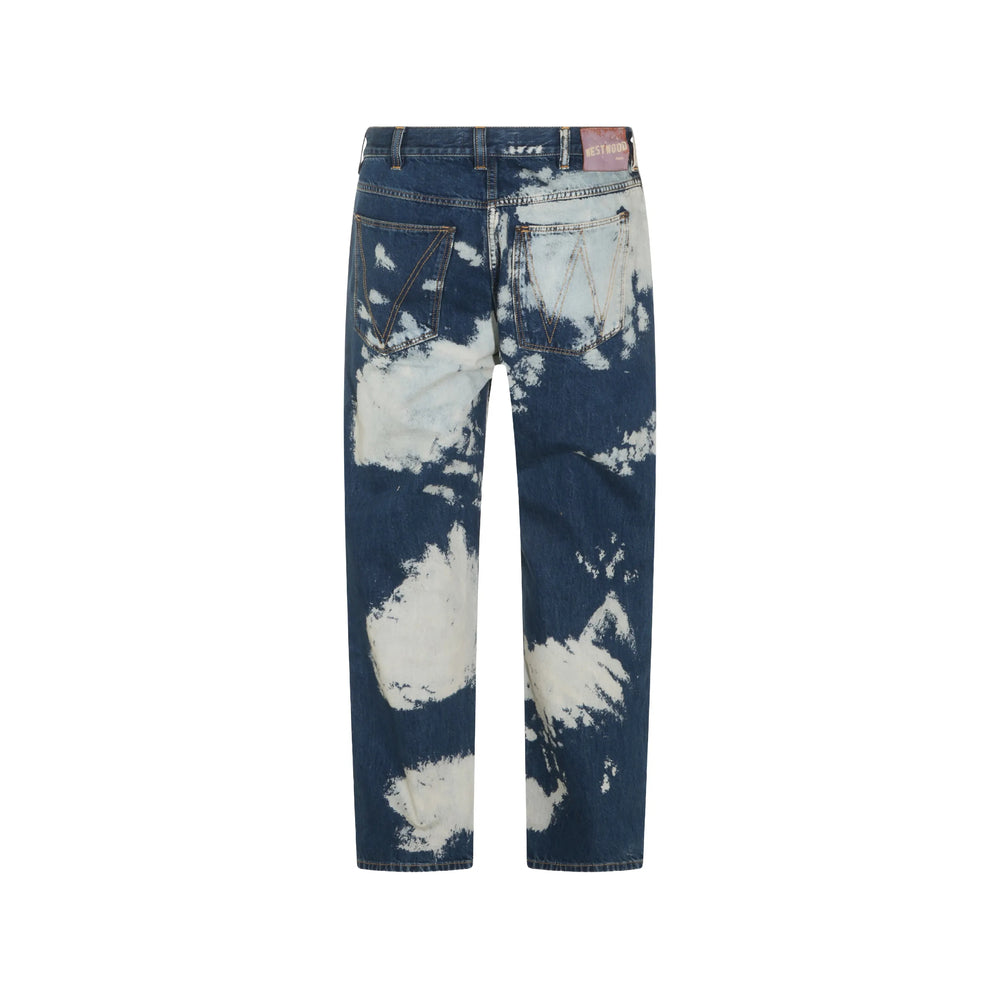 Vivienne Westwood Blue Denim - Regular & Straight-Leg Jeans Men VIVIENNE WESTWOOD